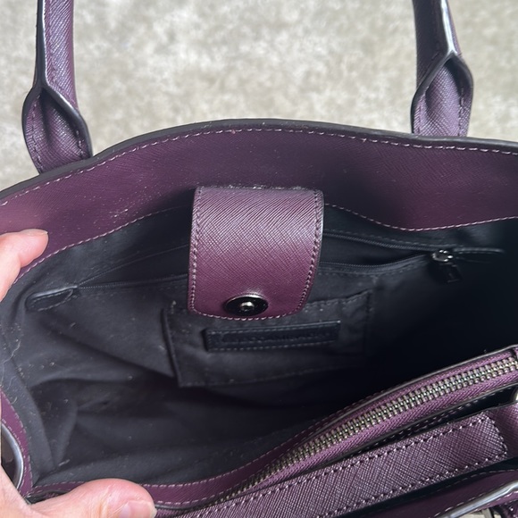 Rebecca Minkoff Amorous Satchel in Dark Cherry - Picture 7 of 11